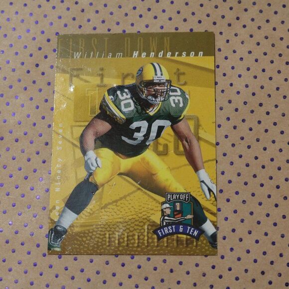 William Henderson #30 Football Card - Picture 1 of 2